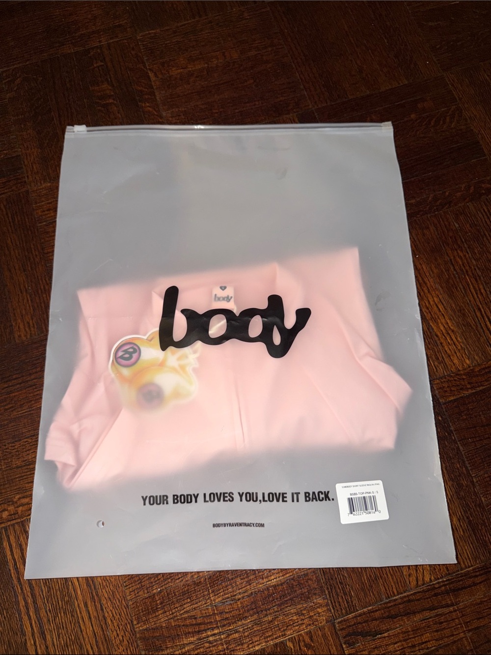 Body Basics 2.0 Pink Top sz. S - Picture 3 of 3